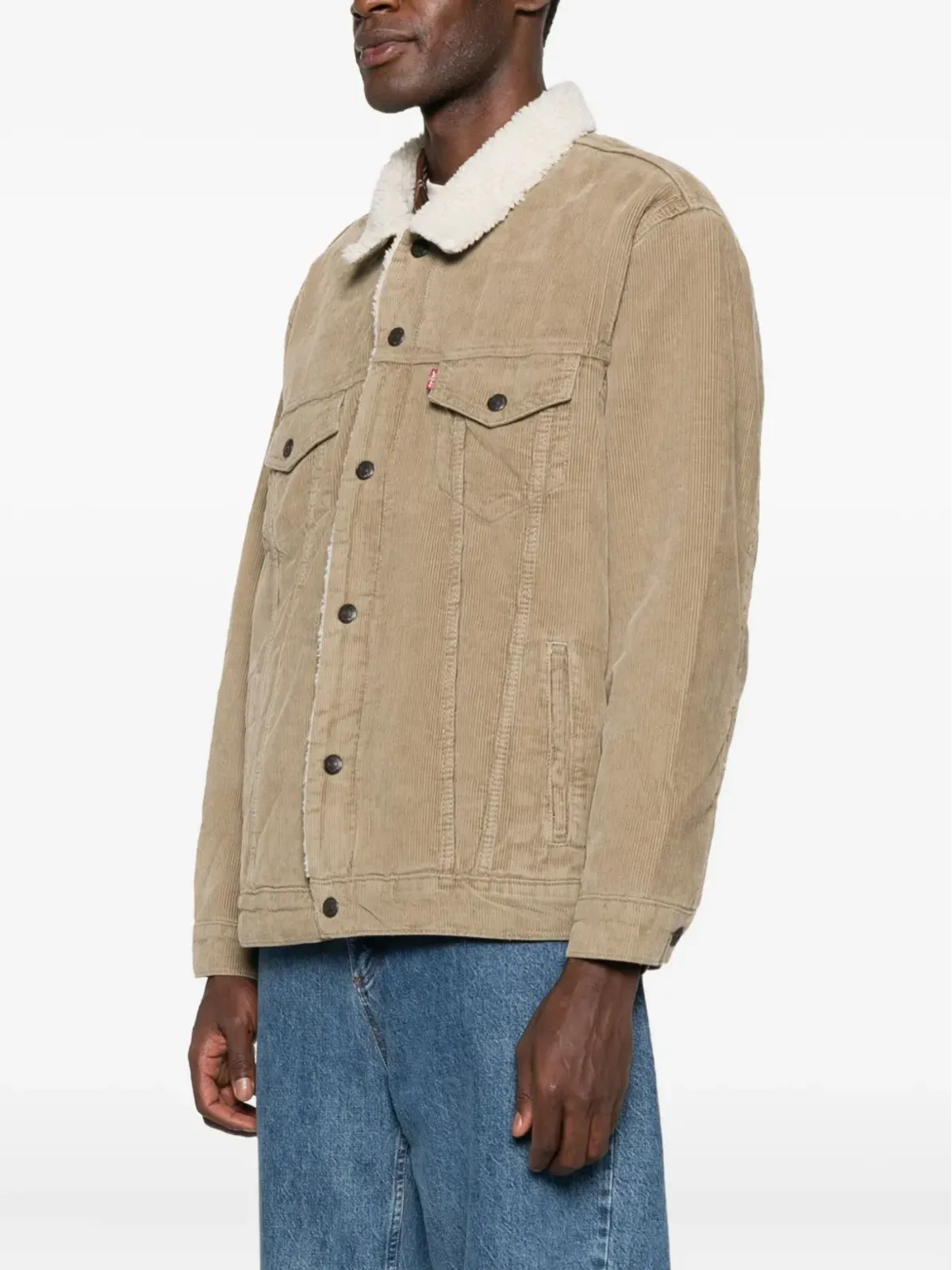 Levi's コーデュロイジャケット - ニュートラルカラー - 画像3
