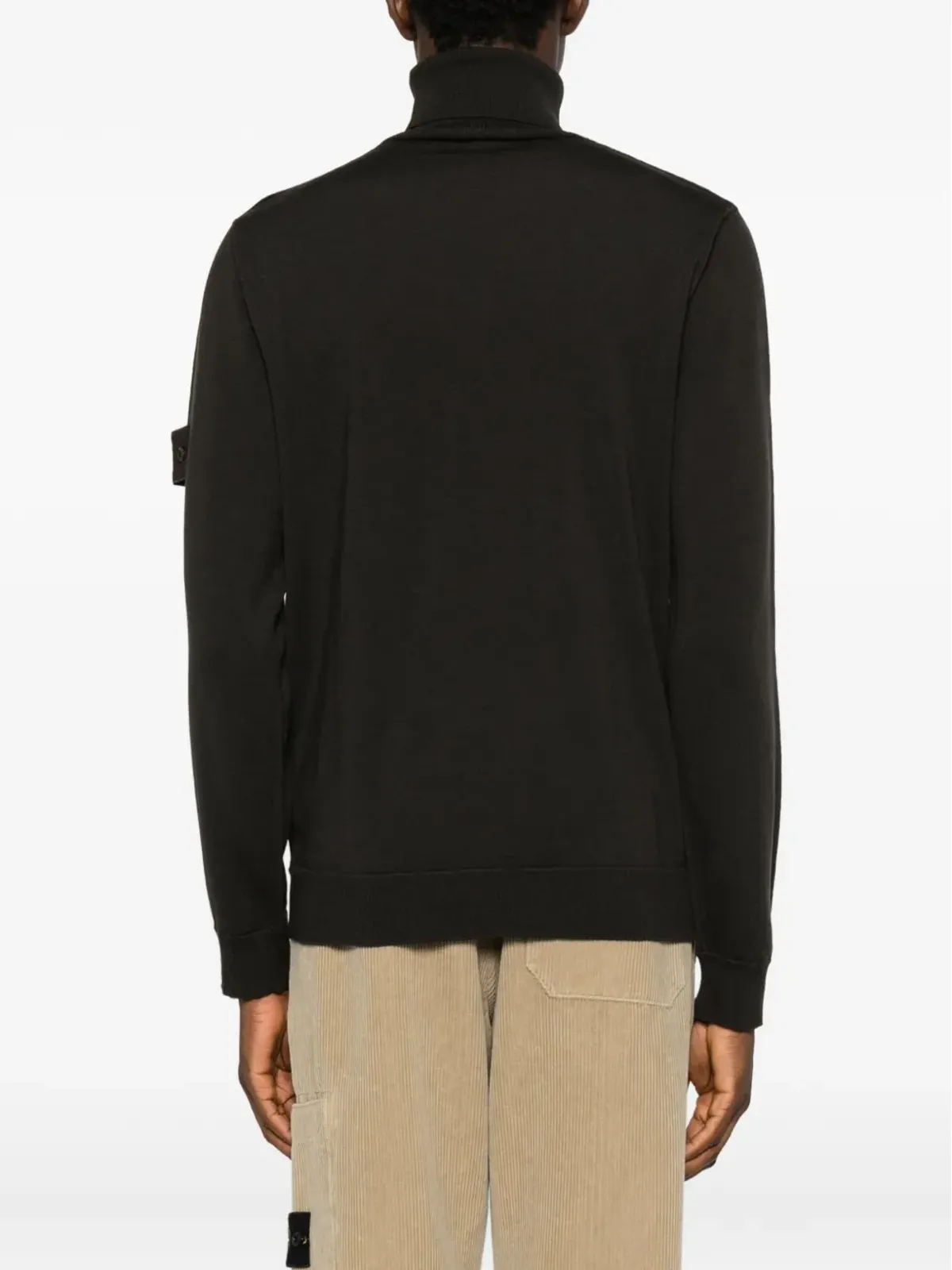 Stone Island ロールネックセーター - Brown - 画像4