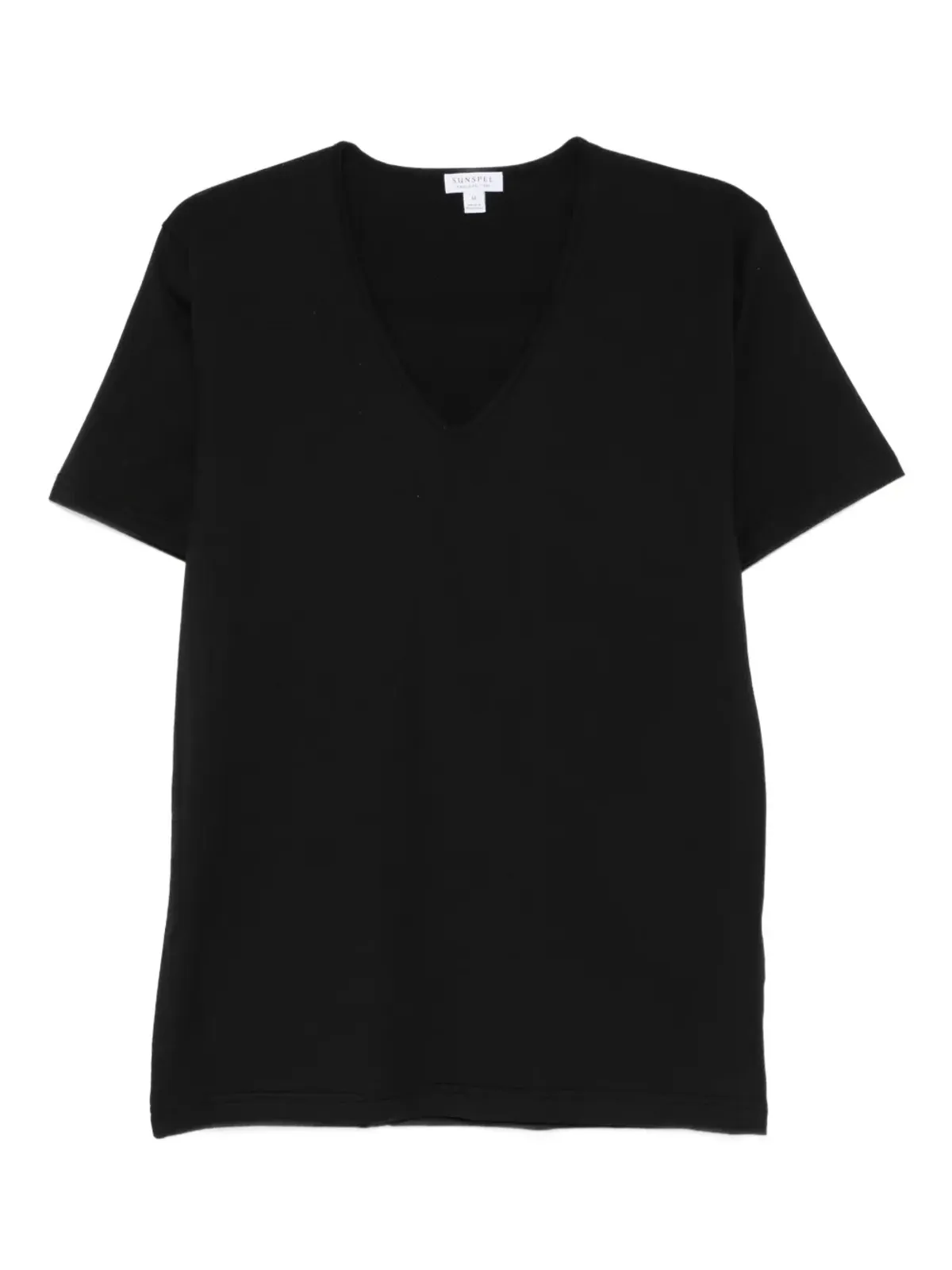 Sunspel Vネック半袖Tシャツ - 画像1