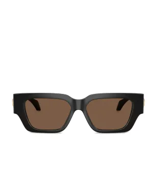 Versace Eyewear メデューサ-detail レクタングルフレーム サングラス - サムネイル1