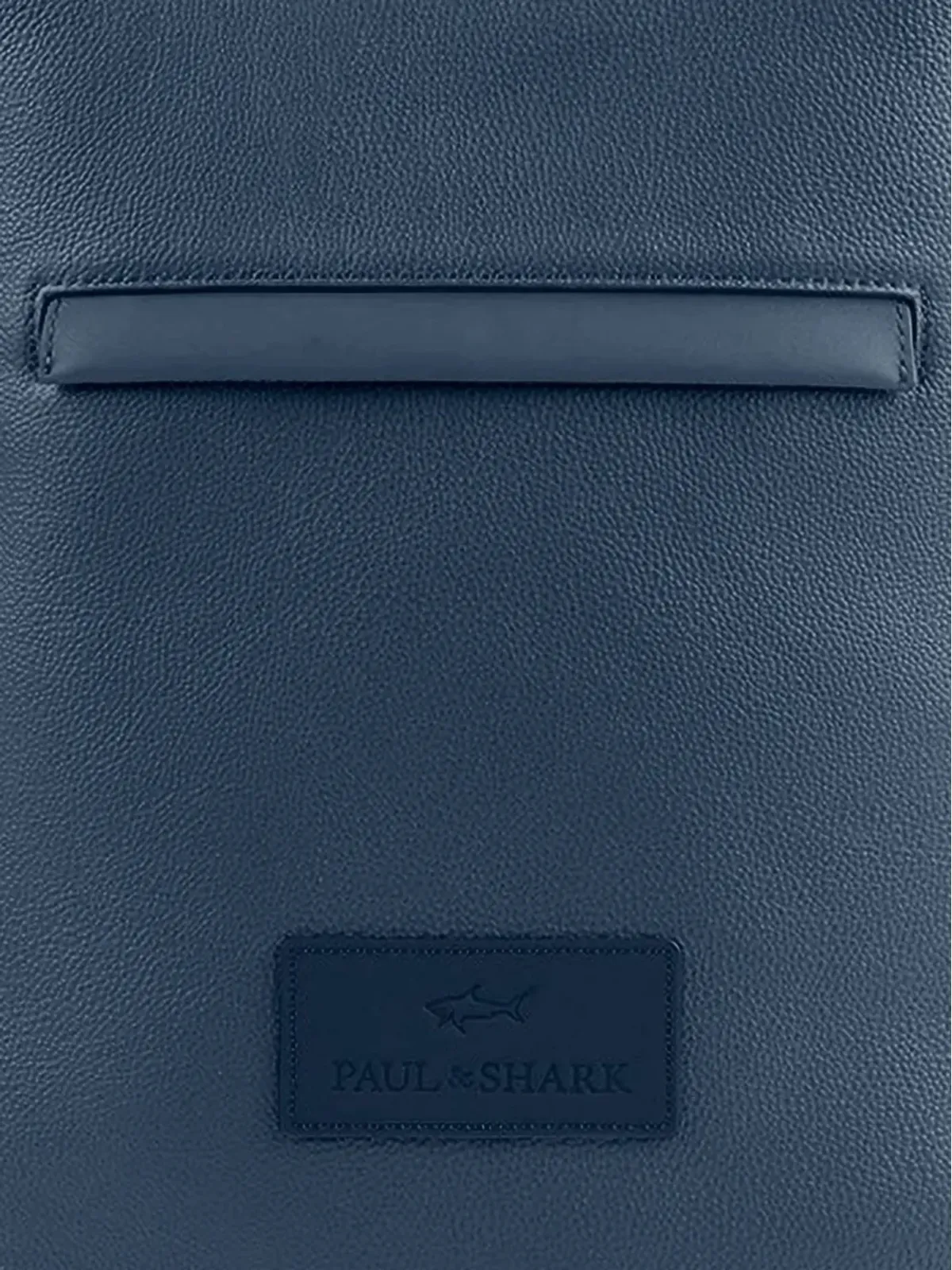 Paul & Shark タンブルレザー バックパック - Blue - 画像2