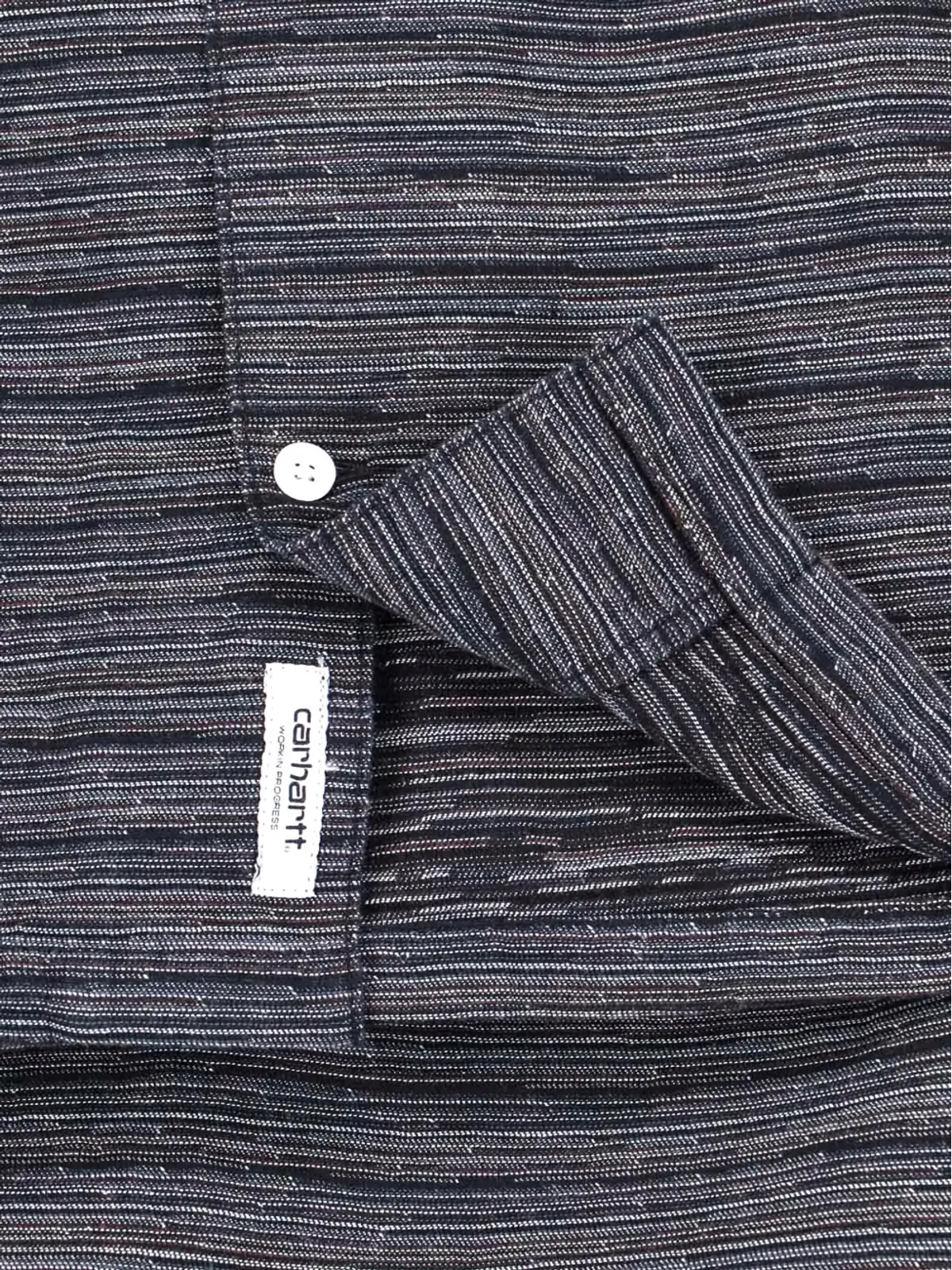 Carhartt WIP Gellarストライプシャツ グレー - 画像3