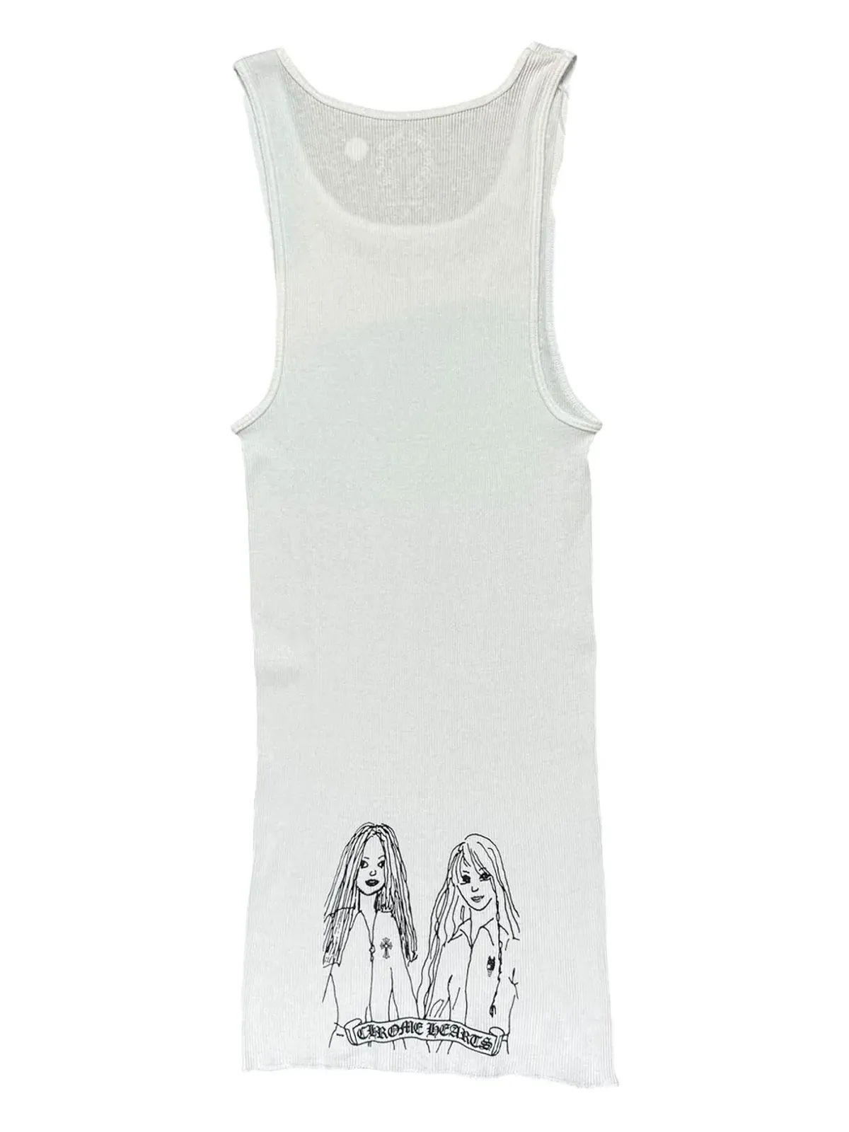 Chrome Hearts グラフィックタンクトップ - 画像2