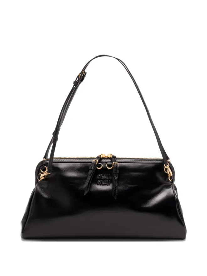 Miu Miu Miu Miu レザーショルダーバッグの商品画像