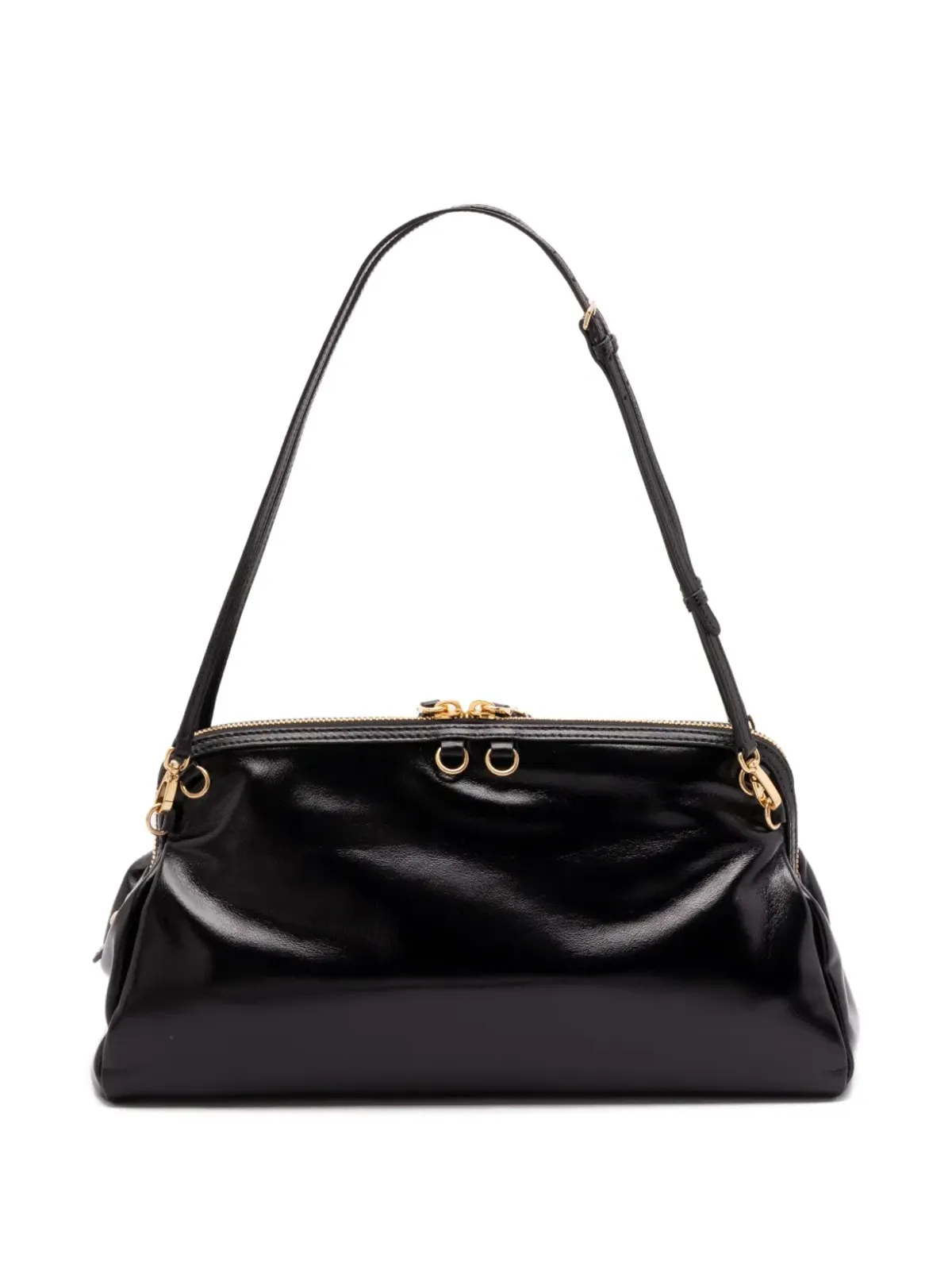 Miu Miu レザーショルダーバッグ - 画像2