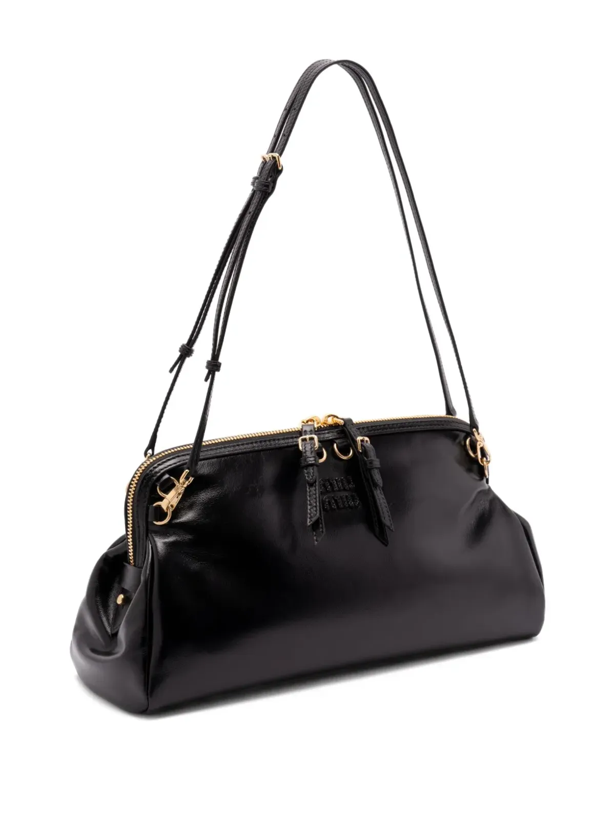 Miu Miu レザーショルダーバッグ - 画像3