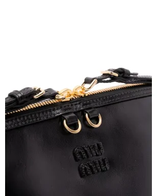 Miu Miu レザーショルダーバッグ - サムネイル4