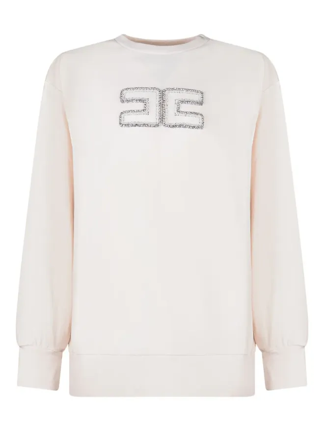 Elisabetta Franchi La Mia Bambina Elisabetta Franchi La Mia Bambina ダブルCスウェットシャツの商品画像