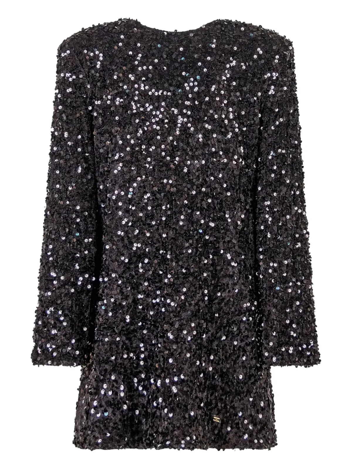 Elisabetta Franchi La Mia Bambina スパンコール付きドレス - グレー - 画像1