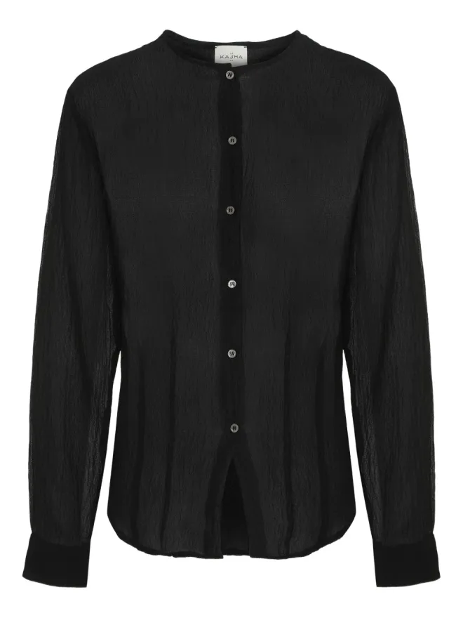 Le Kasha Le Kasha ボタン付き長袖ブラウスの商品画像