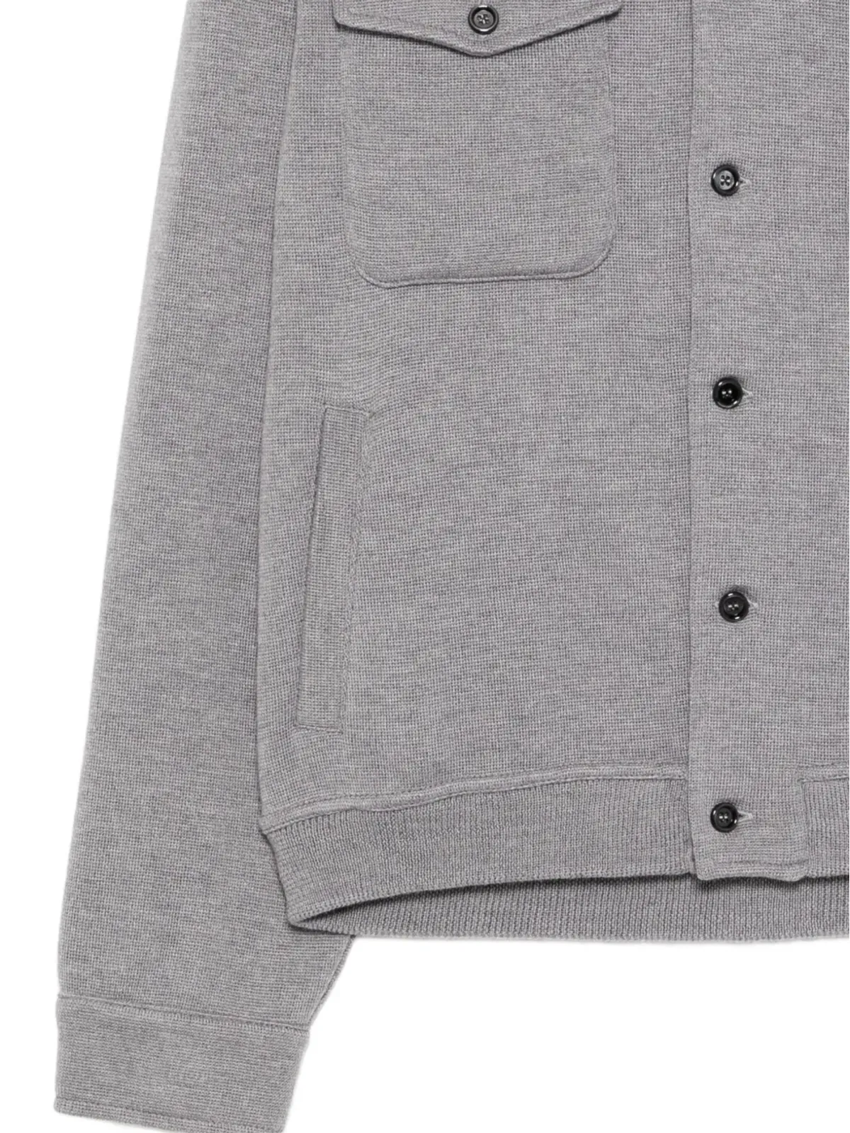 Lardini ウールシャツジャケット - 画像3