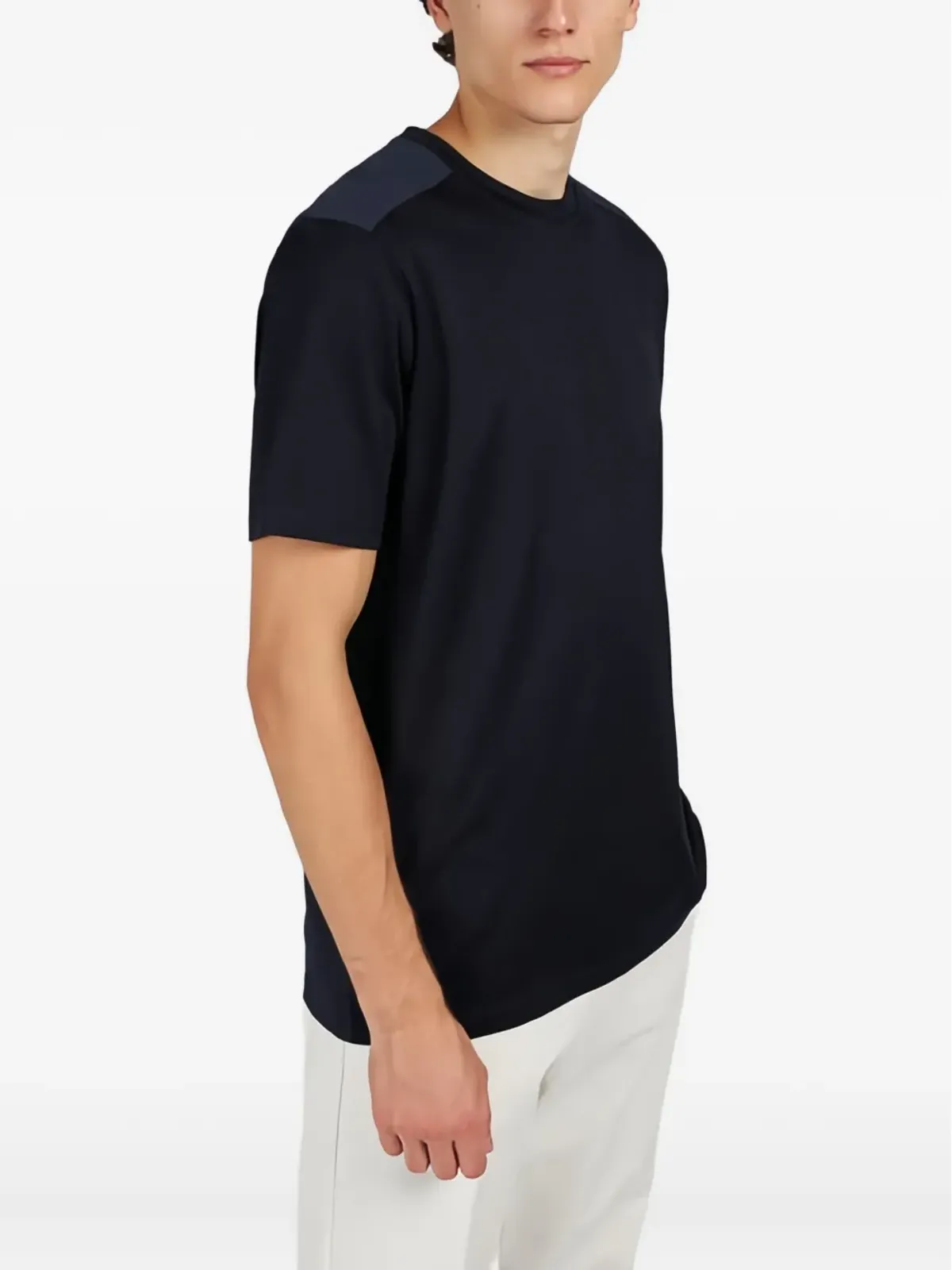 Paul & Shark 肩ディテール Tシャツ - 画像2