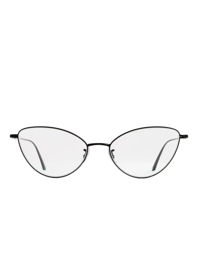 KHAITE KHAITE キャットアイ眼鏡 - ブラックの商品画像