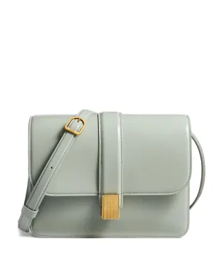 KHAITE ブレイク レザー クロスボディバッグ - グリーン - サムネイル1