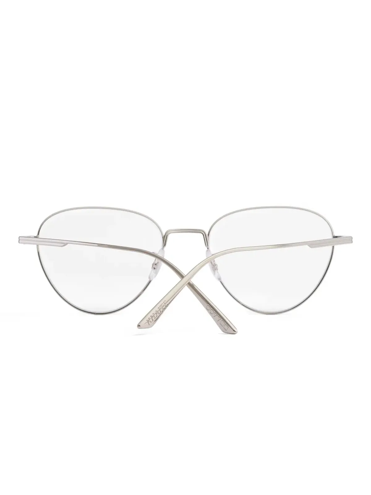 KHAITE x Oliver Peoples 1991RX オーバルフレーム眼鏡 - 画像3