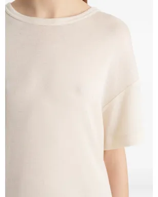 KHAITE Maeve 半袖Tシャツ - ニュートラルカラー - サムネイル5