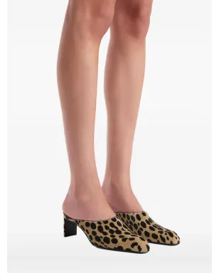 KHAITE コルトスポット柄 ヒールミュール - サムネイル5