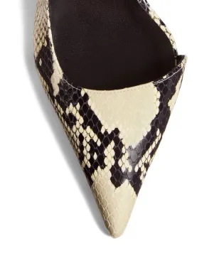 KHAITE Jett D'Orsay heeled pumps - Neutrals - サムネイル3