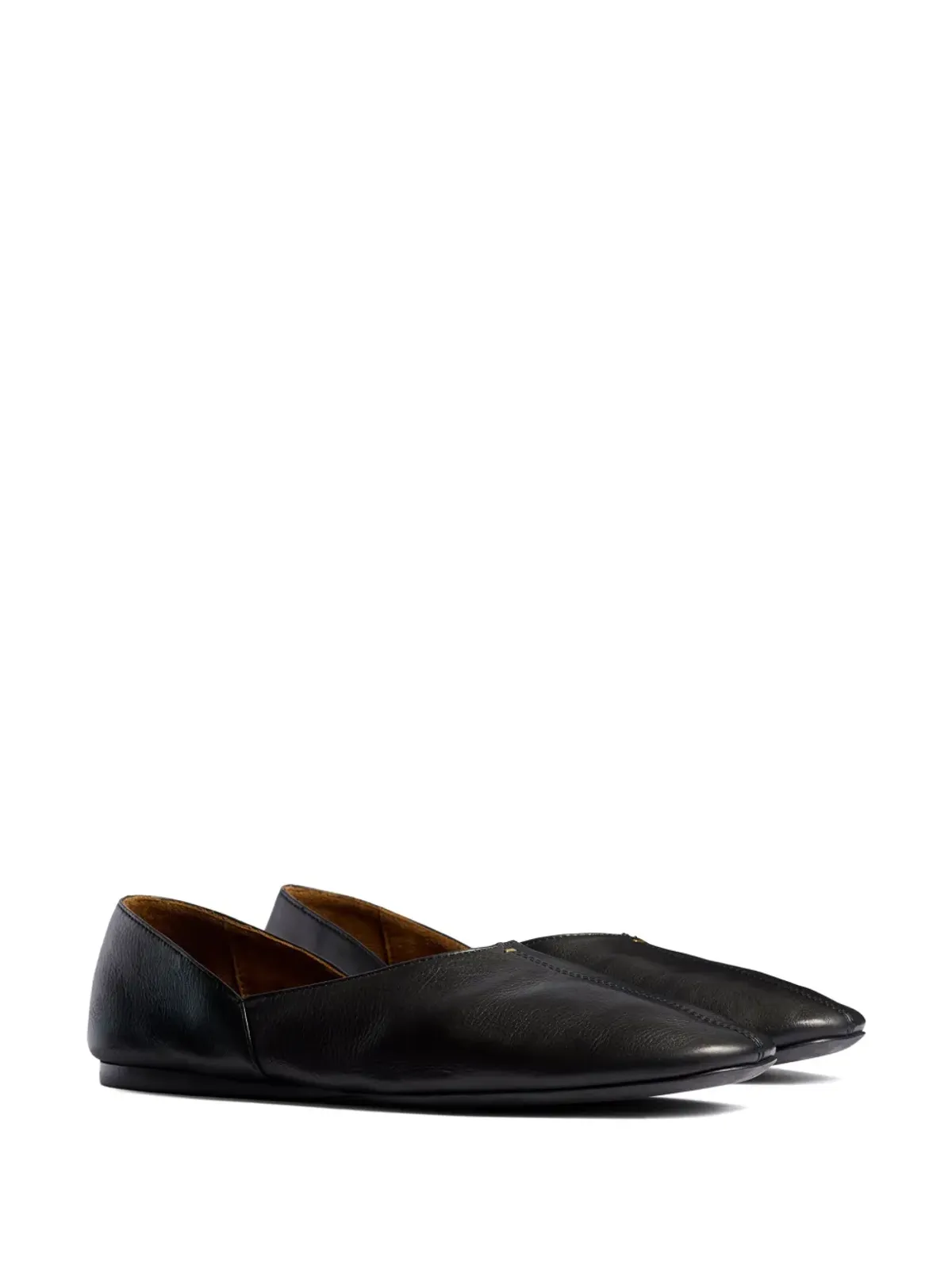 KHAITE Jane ballet flats - Black - 画像2