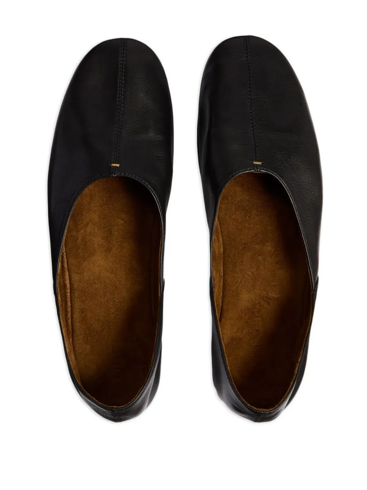 KHAITE Jane ballet flats - Black - 画像3