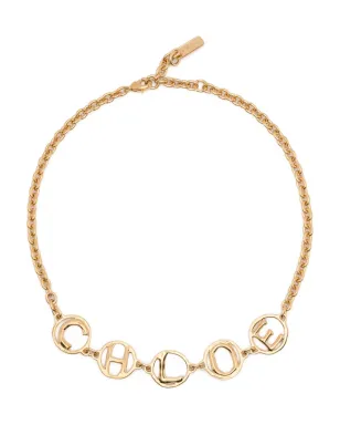 Chloé ロゴネックレス - ゴールド - サムネイル1