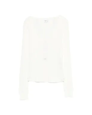 Chloé ヘンリースクープネックTシャツ - サムネイル1