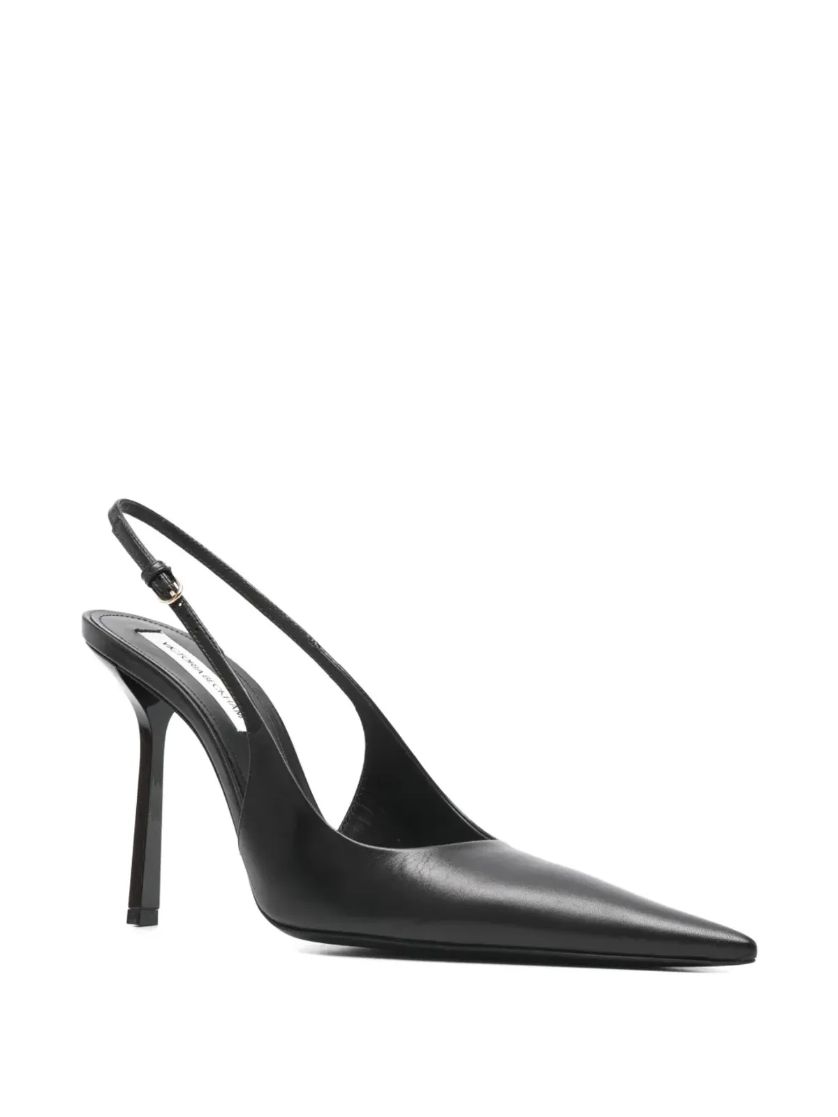 Victoria Beckham レザー スリングバックパンプス - 画像2