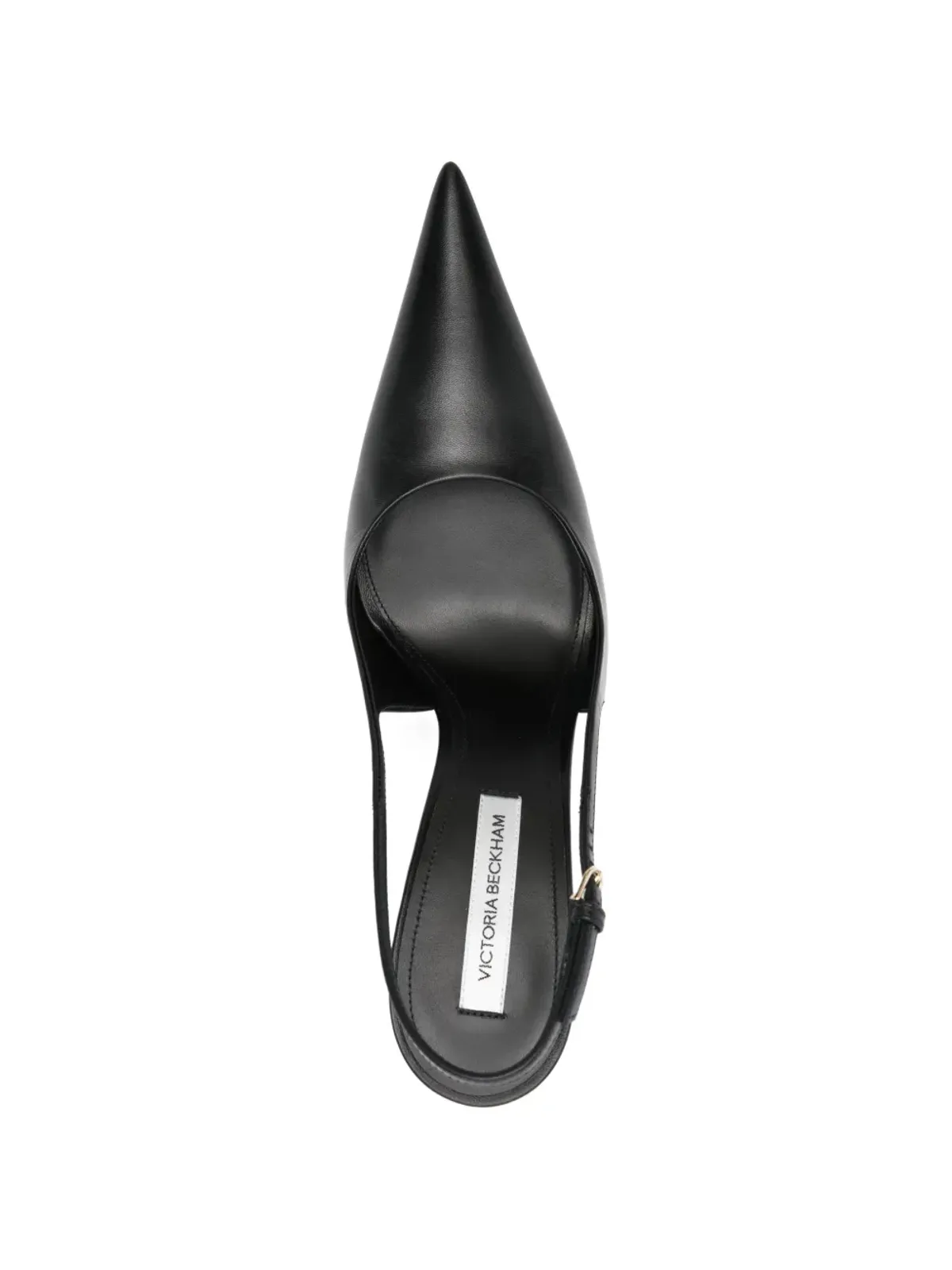 Victoria Beckham レザー スリングバックパンプス - 画像4