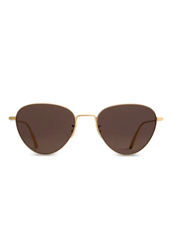 KHAITE KHAITE 三角フレーム サングラスの商品画像