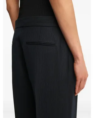 KHAITE Callen pinstripe trousers - Blue - サムネイル5