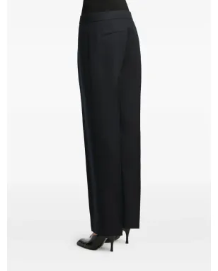 KHAITE Callen pinstripe trousers - Blue - サムネイル4