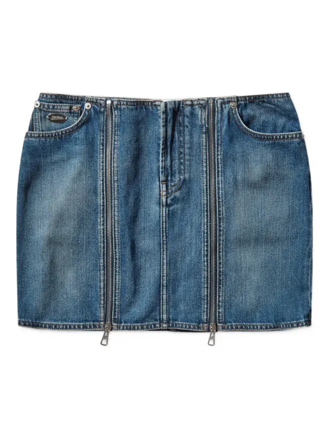 Jean Paul Gaultier Jean Paul Gaultier デニムミニスカートの商品画像