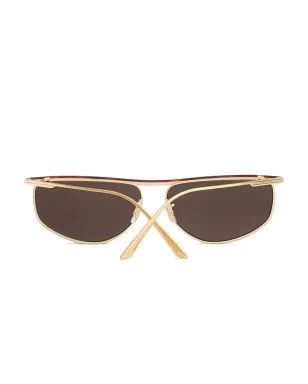 KHAITE x Oliver Peoples パイロットフレーム サングラス - サムネイル3
