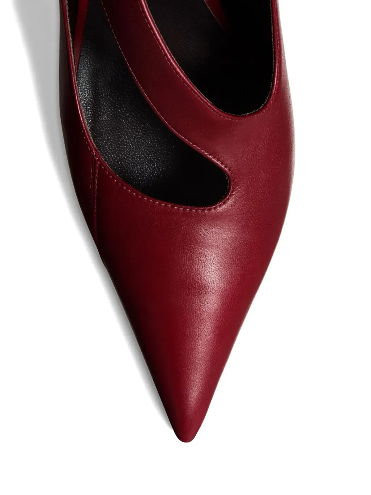 KHAITE 85mm Sloan buckle strap pumps - Red - 画像3