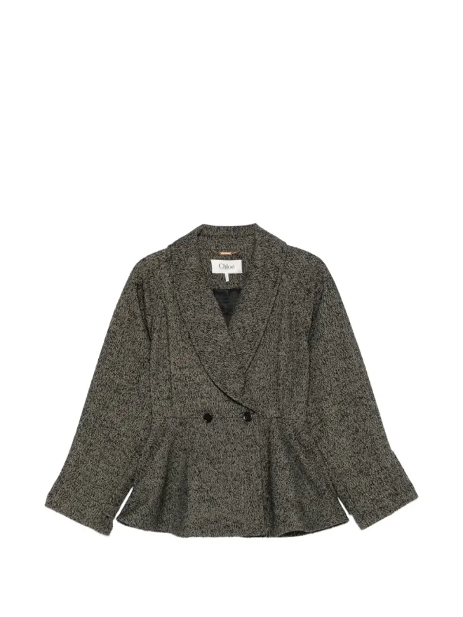 Chloe Chloé ダブルブレスト フレアジャケットの商品画像