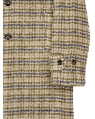 Piacenza Cashmere ボタン留め チェック柄コート - サムネイル3