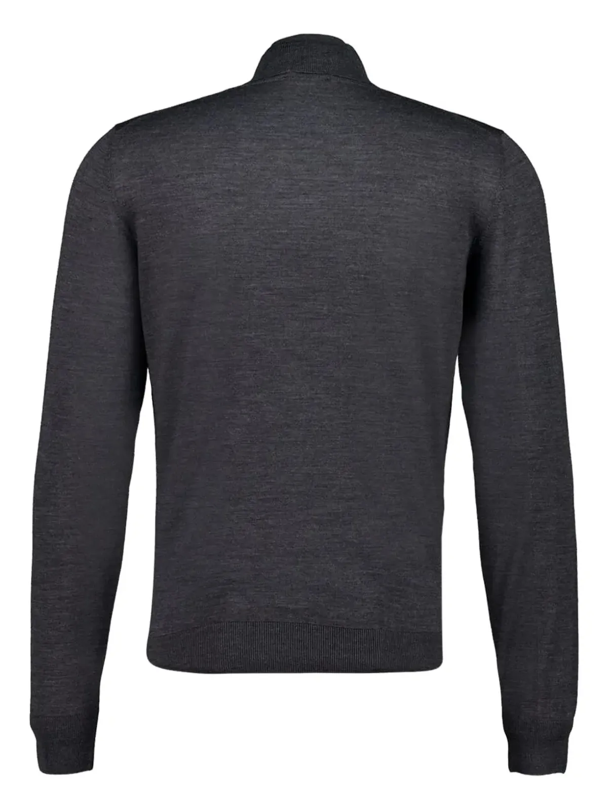 Piacenza Cashmere タートルネック ステッチ セーター グレー - 画像2