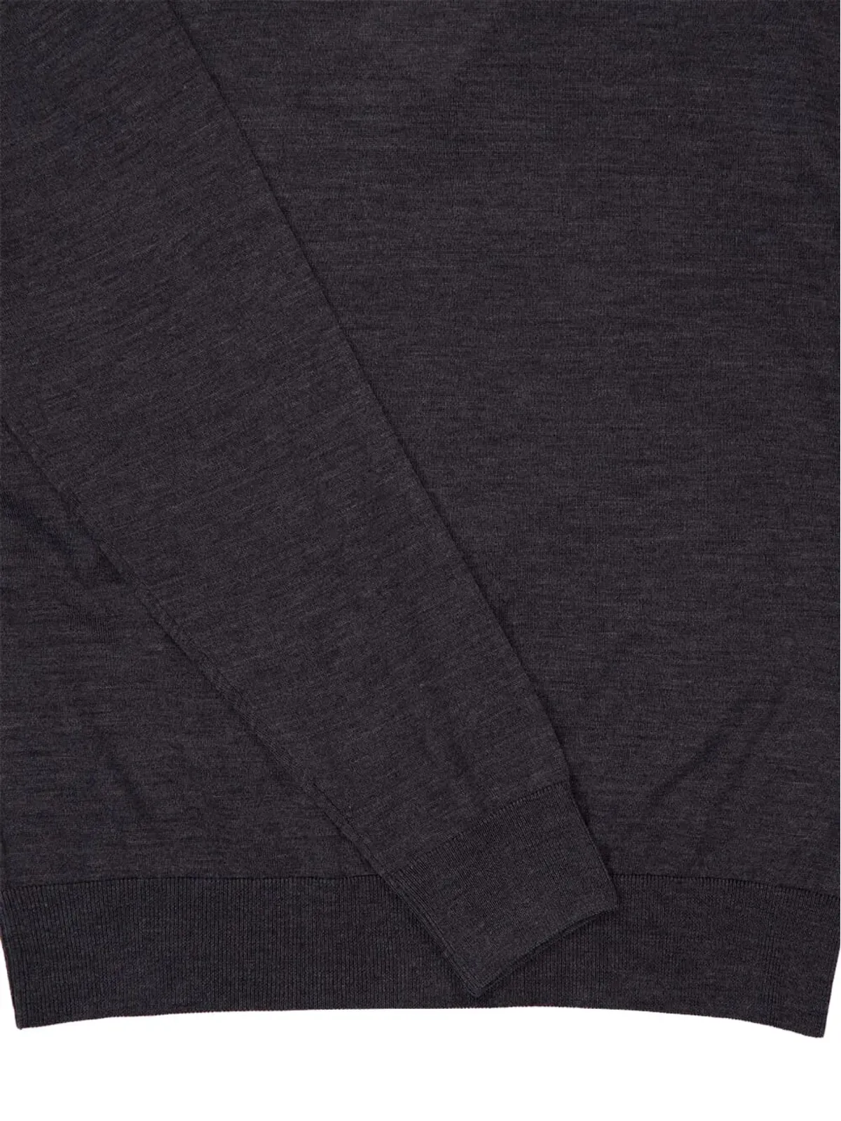 Piacenza Cashmere タートルネック ステッチ セーター グレー - 画像4