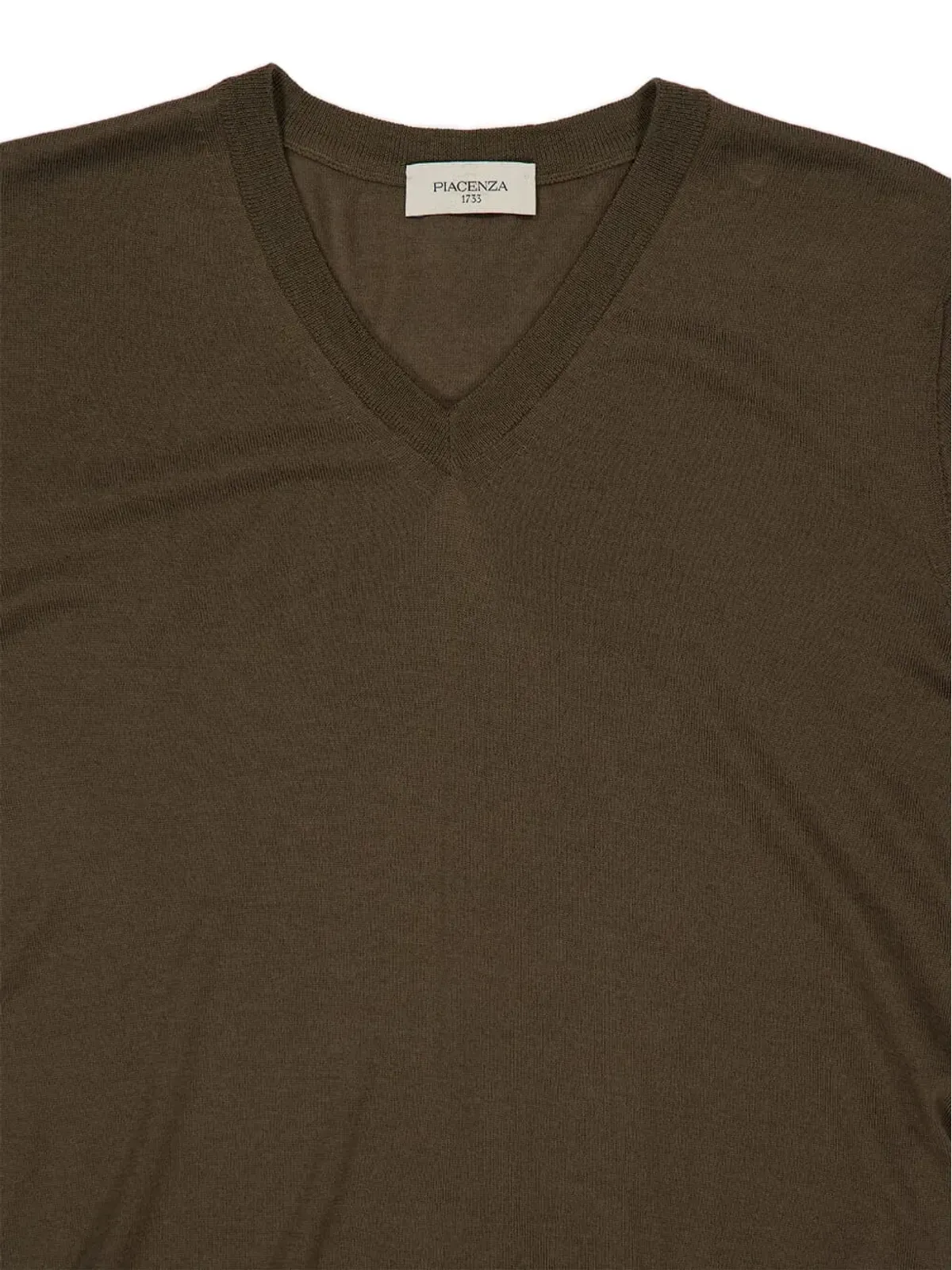 Piacenza Cashmere Vネック長袖セーター - 画像4