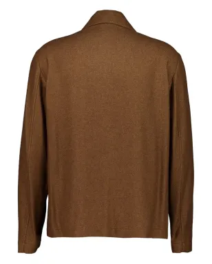 Piacenza Cashmere ボタンフロントポケット付きジャケット - サムネイル2