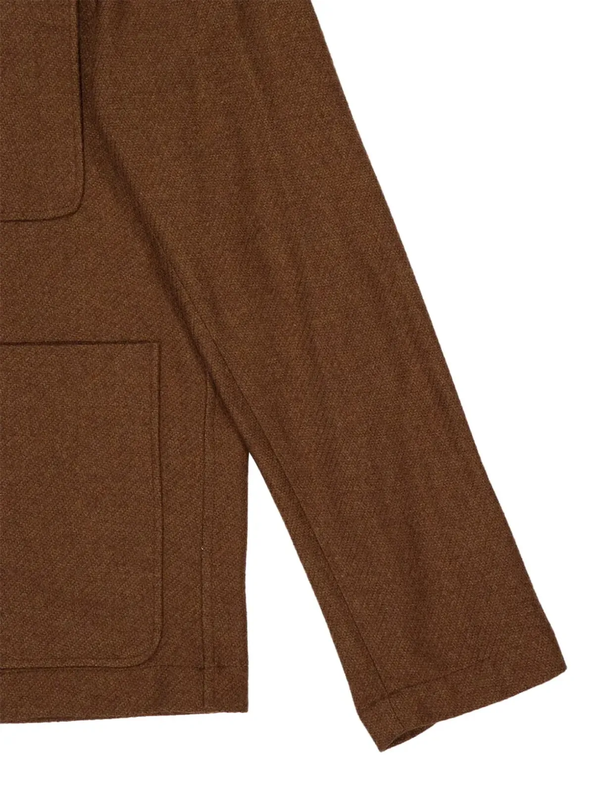 Piacenza Cashmere ボタンフロントポケット付きジャケット - 画像3