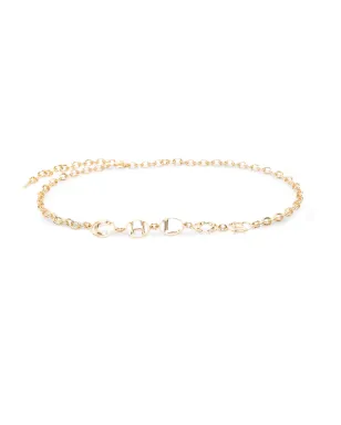 Chloé ロゴレターズチェーンベルト - サムネイル1