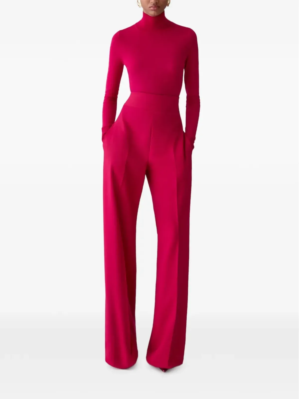 Carolina Herrera タートルネック長袖セーター - 画像4