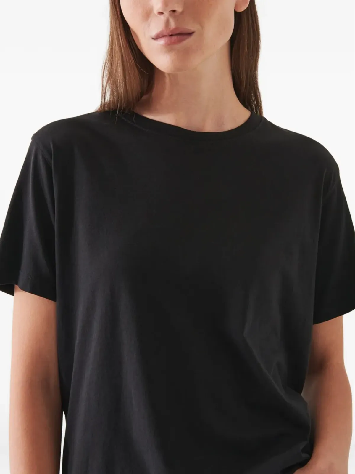 PATRICK ASSARAF ボーイフレンド クルーネック 半袖 Tシャツ - 画像4