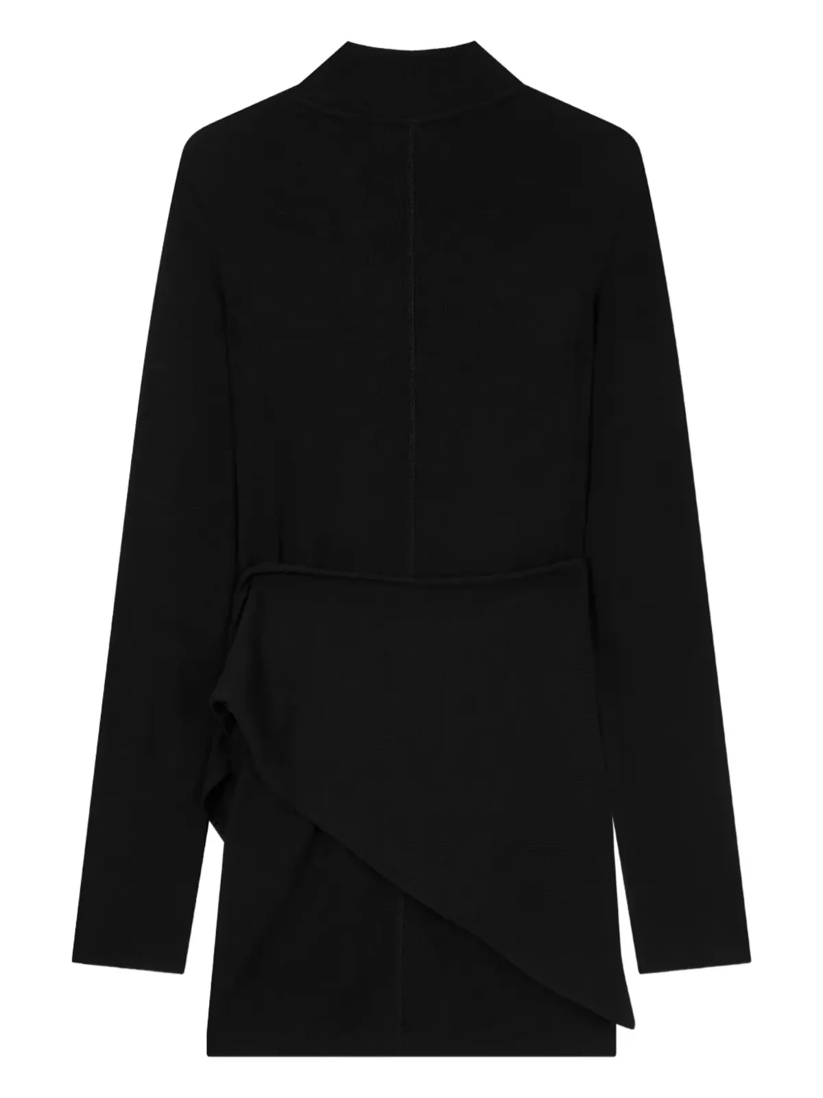 TOMBOY scarf-layered t-shirt - Black - 画像2
