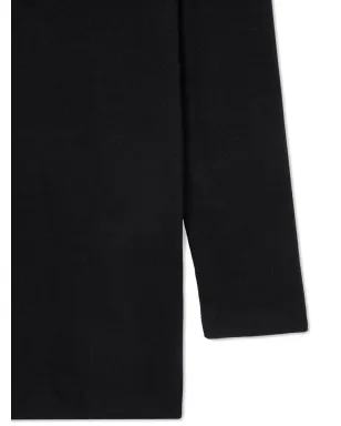 TOMBOY scarf-layered t-shirt - Black - サムネイル4