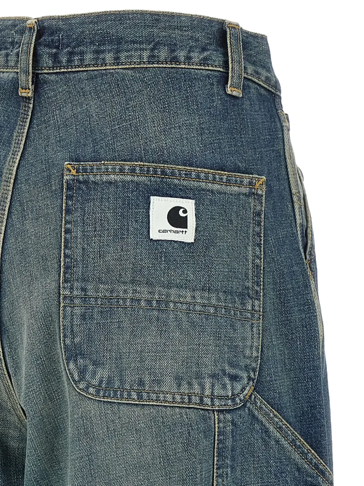 Carhartt WIP ハイウエスト・ワイドレッグジーンズ - 画像3
