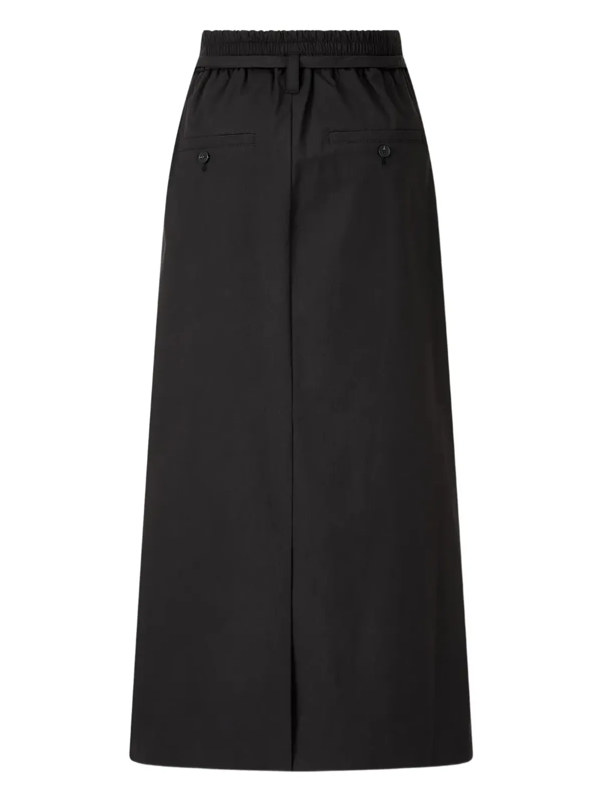TOMBOY ripstop long skirt - Black - 画像2
