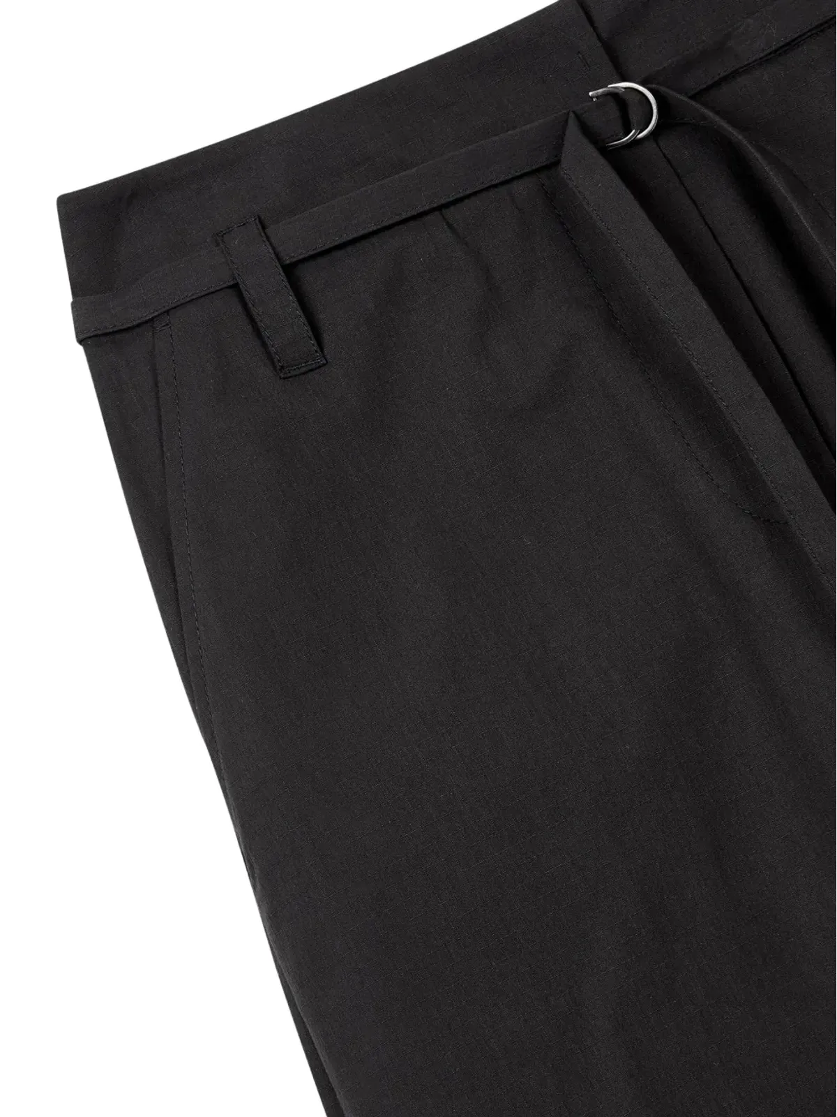 TOMBOY ripstop long skirt - Black - 画像3