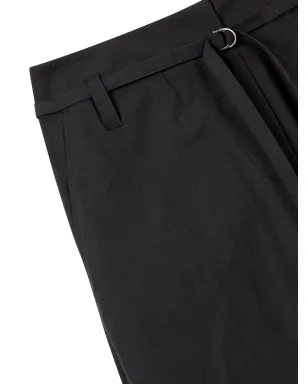 TOMBOY ripstop long skirt - Black - サムネイル3